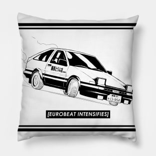 Eurobeat Intensifies Pillow