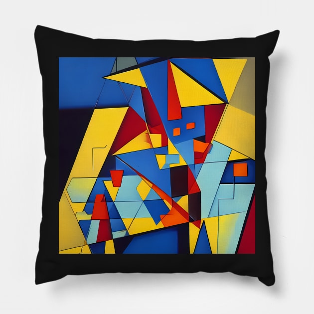 Post Modern Art Pillow by JonHerrera