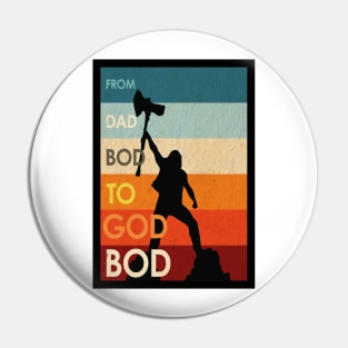 God Body Design Pin