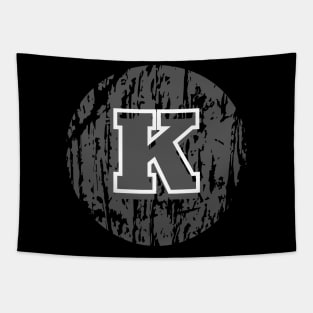 Letter K Tapestry