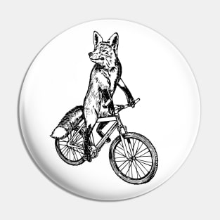 SEEMBO Fox Cycling Bicycle Bicycling Cyclist Biking Fun Bike Pin