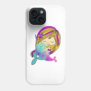 mermaid hug Phone Case