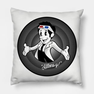 Allons-y! Pillow