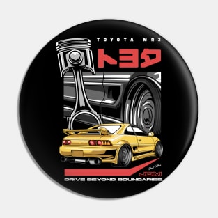 MR2 Racing Spirit Pin