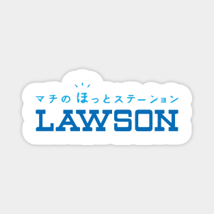 Lawson Station Japanese Convenience Store Logo Magnet