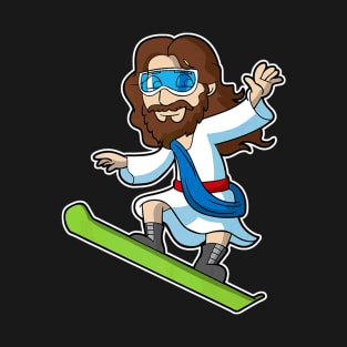 Snowboard Jesus Lover T-Shirt