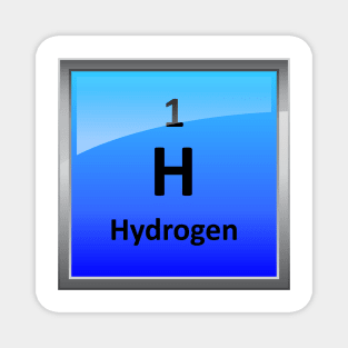 Hydrogen Element Tile - Periodic Table Magnet