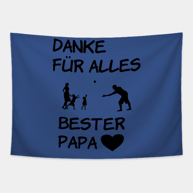 Danke für alles, bester Papa! Tapestry by Coolest gifts