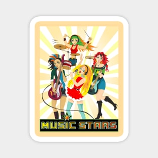 Girl music band Magnet