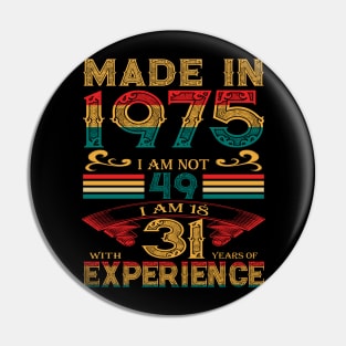 SEPTEMBER 1975 Pin