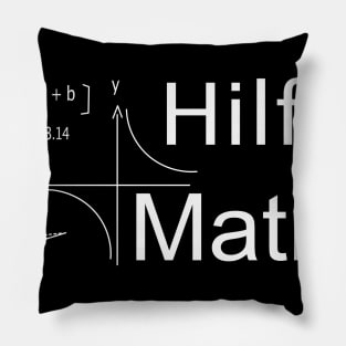 Hilfe Mathe Pillow