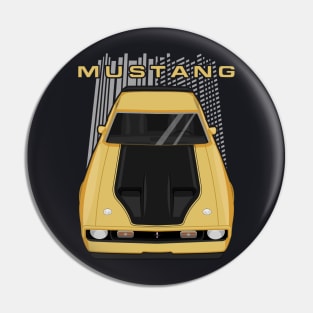 Mustang Mach 1 1971 to 1972 - Yellow Pin