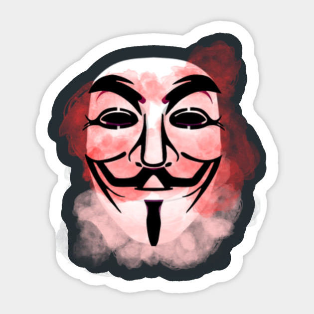V For Vendetta V For Vendetta Sticker Teepublic