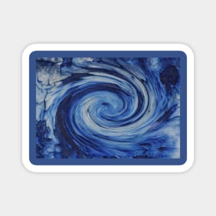 Blue Galaxy Magnet