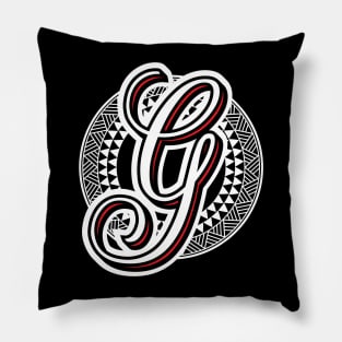 Letter G Pillow