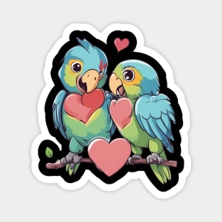 Colorful Bird Magnet