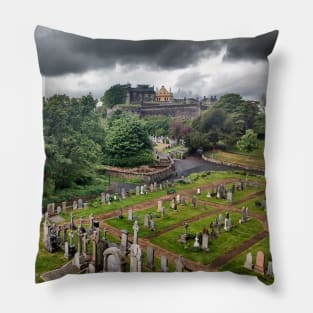 Stirling Castle and Graveyard Pillow