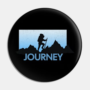 mountain climbing Pin