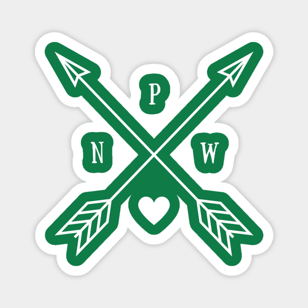 Pacific Northwest Love Magnet by winsteadwandering