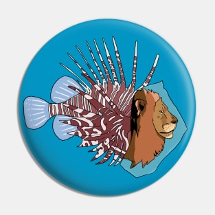 lion-fish Pin