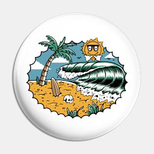 Good Wave Pin