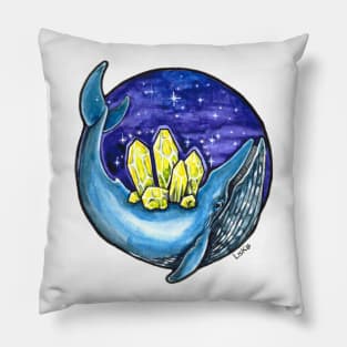 Blue Whale Pillow