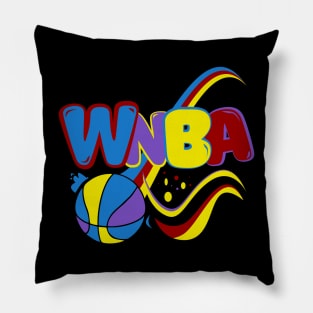 WNBA | Colorful | Kids Basketball | V5 Pillow