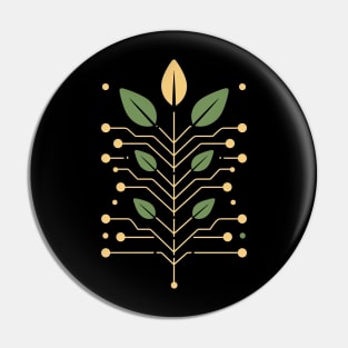 digital nature Pin