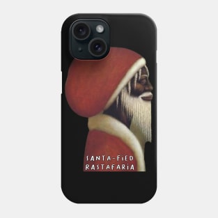 Santa-Fied Rastafaria Father Christmas Phone Case