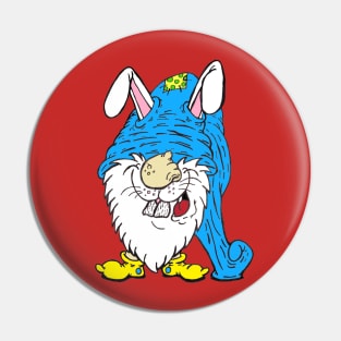 Easter Bunny Gnome Pin