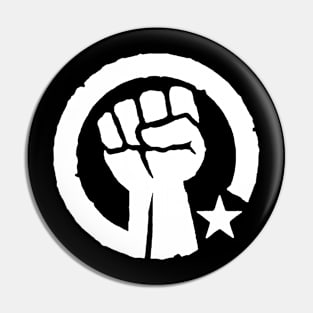 Raised Revolution Fist Pin