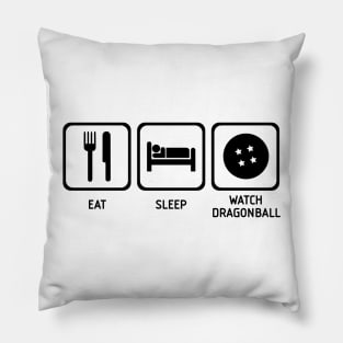 Eat Sleep Watch Pillow