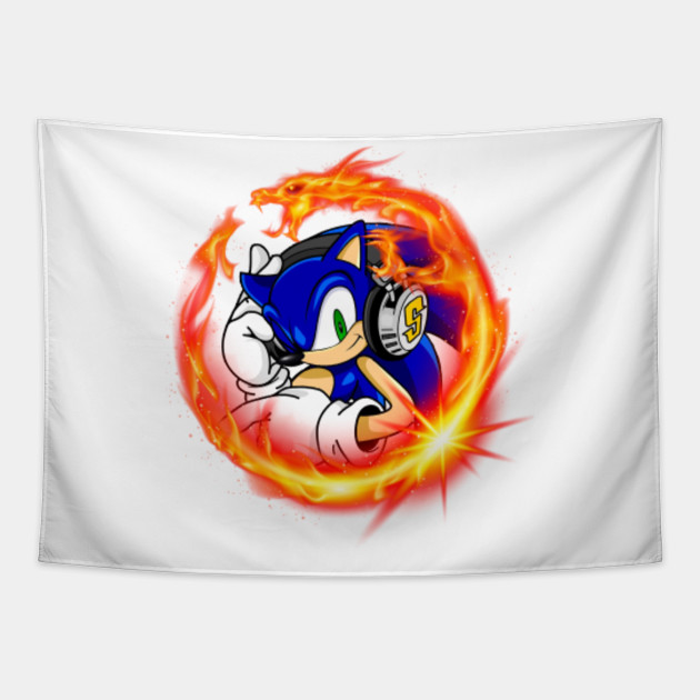 Anime Manga Sonic Anime And Manga Tapestry Teepublic
