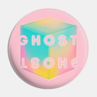 Ghost Cube Illusion Pin