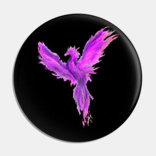 pink phoenix Pin