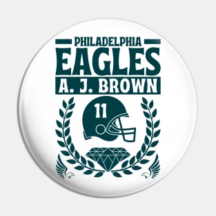 Philadelphia Eagles A. J. Brown 11 Edition 2 Pin