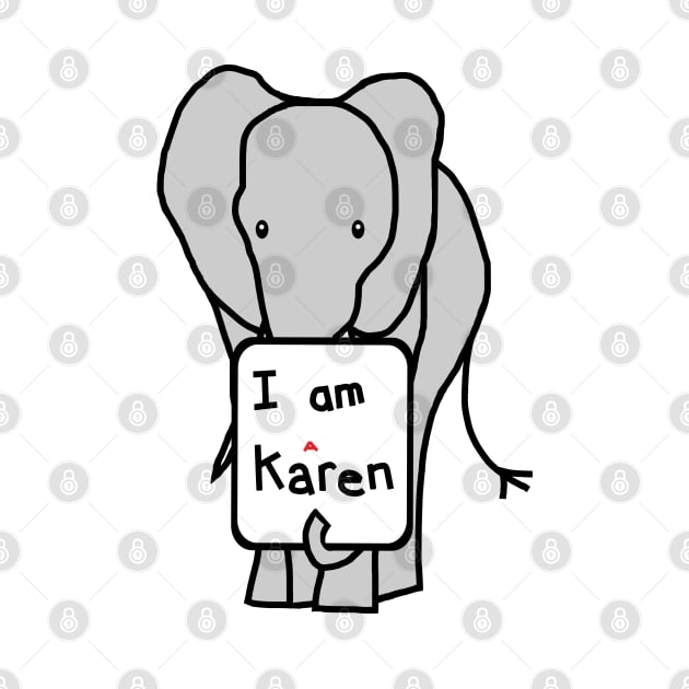 Elephant and Karen Memes by ellenhenryart