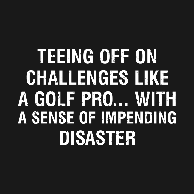 Teeing off on challenges like a Golf pro by trendynoize