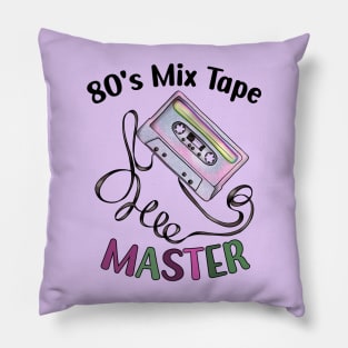 80's Mix Tape Master Pillow