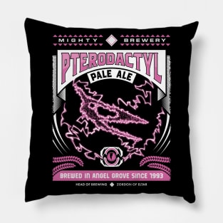 Mighty Brews - Pink Pterodactyl Pillow