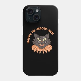 Happy Ha-meow-een Cat Halloween Phone Case