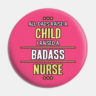 Badass Nurse Pin