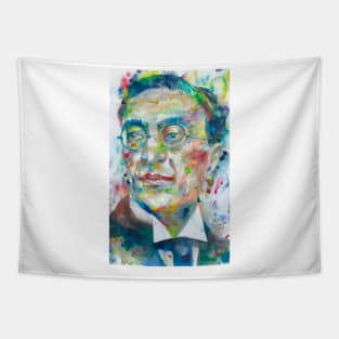 WASSILY KANDINSKY watercolor portrait Tapestry