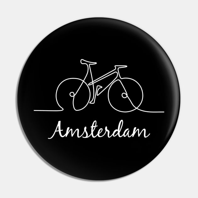 Amsterdam Pin by TravelGiftDesign