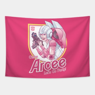 C'mon Arcee Let's Go Party! Tapestry