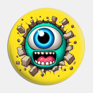 Funny Face Pin