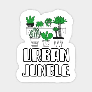 Urban Jungle Magnet