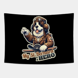 Pilot St. Bernard Tapestry