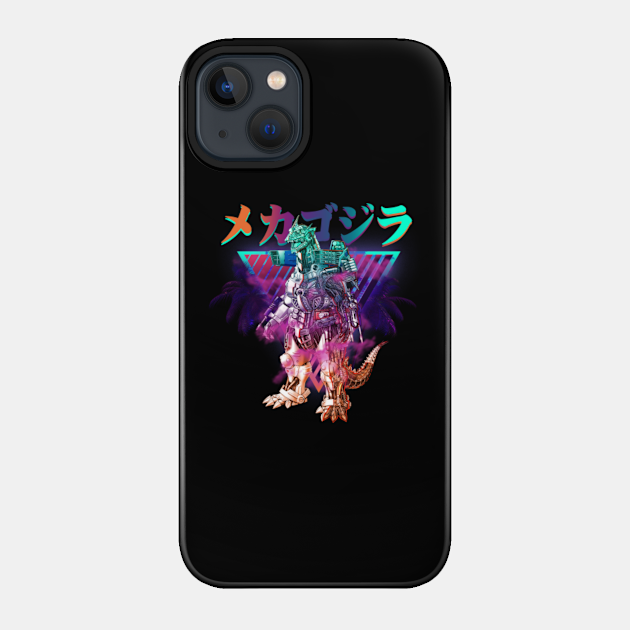 MECHAGOJIRA RETROPUNK - Mechagojira - Phone Case