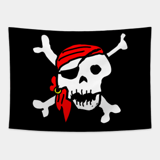 Pirate Skull Tapestry